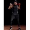 image:imageNELEUS Dry Fit Workout Athletic Muscle Tank Top Running Shirts with Hoods5036 3 Packblack