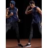 image:imageNELEUS Dry Fit Workout Athletic Muscle Tank Top Running Shirts with Hoods5036 3 Packblack navy Blue grey