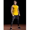 image:imageNELEUS Dry Fit Workout Athletic Muscle Tank Top Running Shirts with Hoods5036 3 Packblue red yellow