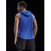 image:imageNELEUS Dry Fit Workout Athletic Muscle Tank Top Running Shirts with Hoods5036 BlueRedWhite 3 Pack