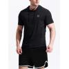 image:imageNELEUS Dry Fit Workout Athletic Muscle Tank Top Running Shirts with Hoods5084 BlackBlackBlack 3 Pack