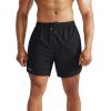 image:imageNELEUS Mens 2 in 1 Running Shorts with LinerDry Fit Workout Shorts with Pockets6070 BlackGrey 2 Pack