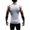image:imageNELEUS Mens 3 Pack Athletic Compression Under Base Layer Sport Tank Top01 3 Packwhite