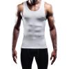 image:imageNELEUS Mens 3 Pack Athletic Compression Under Base Layer Sport Tank Top01 3 Packwhite