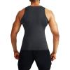 image:imageNELEUS Mens 3 Pack Athletic Compression Under Base Layer Sport Tank Top5074 Black Grey 3 Pack