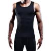 image:imageNELEUS Mens 3 Pack Athletic Compression Under Base Layer Sport Tank Top802 3 PackblackBlackBlack