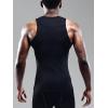 image:imageNELEUS Mens 3 Pack Athletic Compression Under Base Layer Sport Tank Top802 3 PackblackBlackBlack