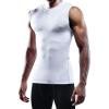 image:imageNELEUS Mens 3 Pack Athletic Compression Under Base Layer Sport Tank Top803 WhiteWhiteWhite 3 Pack