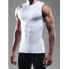 image:imageNELEUS Mens 3 Pack Athletic Compression Under Base Layer Sport Tank Top803 WhiteWhiteWhite 3 Pack