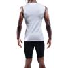 image:imageNELEUS Mens 3 Pack Athletic Compression Under Base Layer Sport Tank Top803 WhiteWhiteWhite 3 Pack