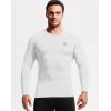 image:imageNELEUS Mens 3 Pack Compression Shirt Athletic Running ShirtsZ029 BlackGreyWhite