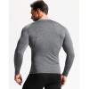 image:imageNELEUS Mens 3 Pack Compression Shirt Athletic Running ShirtsZ029 BlackGreyWhite