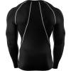 image:imageNELEUS Mens 3 Pack Dry Fit Long Sleeve Compression Shirts Workout Running Shirts5030 Black black black 3 Pack