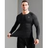 image:imageNELEUS Mens 3 Pack Dry Fit Long Sleeve Compression Shirts Workout Running Shirts5030 BlackBlackBlack 3 Pack