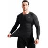 image:imageNELEUS Mens 3 Pack Dry Fit Long Sleeve Compression Shirts Workout Running Shirts5030 BlackBlackBlack 3 Pack
