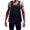image:imageNELEUS Mens 3 Pack Dry Fit YBack Muscle Tank Workout Gym Shirt5031 3 Pack Black grey blue