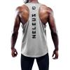 image:imageNELEUS Mens 3 Pack Dry Fit YBack Muscle Tank Workout Gym Shirt5031 3 Pack Black grey red