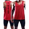 image:imageNELEUS Mens 3 Pack Dry Fit YBack Muscle Tank Workout Gym Shirt5031 3 Pack Blue red yellow