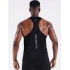 image:imageNELEUS Mens 3 Pack Dry Fit YBack Muscle Tank Workout Gym Shirt5097 BlackGreyNavy Blue 3 Pack