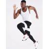 image:imageNELEUS Mens 3 Pack Dry Fit YBack Muscle Tank Workout Gym Shirt5097 BlackGreyWhite 3 Pack