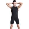 image:imageNELEUS Mens 3 Pack Dry Fit YBack Muscle Tank Workout Gym Shirt803 BlackGreyWhite 3 Pack