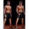 image:imageNELEUS Mens 3 Pack Performance Compression Shorts6028 3 Pack Black