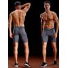 image:imageNELEUS Mens 3 Pack Performance Compression Shorts6028 3 Pack Black grey navy Blue