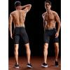 image:imageNELEUS Mens 3 Pack Performance Compression Shorts6028 3 Pack Black grey red