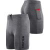image:imageNELEUS Mens 3 Pack Running Compression Shorts with Pockets6072 BlackGreyNavy Blue 3 Pack