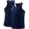 image:imageNELEUS Mens 3 Pack Running Tank Top Dry Fit YBack Athletic Workout Tank Tops5069 Grey BlackSlate GrayNavy 3 Pack