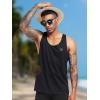 image:imageNELEUS Mens 3 Pack Running Tank Top Dry Fit YBack Athletic Workout Tank Tops6 PackBlack2pcs grey2pcs white2pcs
