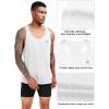 image:imageNELEUS Mens 3 Pack Running Tank Top Dry Fit YBack Athletic Workout Tank Tops6 PackBlack2pcs grey2pcs white2pcs