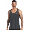 image:imageNELEUS Mens 3 Pack Running Tank Top Dry Fit YBack Athletic Workout Tank Tops6 PackBlack2pcs grey2pcs white2pcs