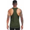 image:imageNELEUS Mens 3 Pack Running Tank Top Dry Fit YBack Athletic Workout Tank Tops6 PackBlack2pcs navy2pcs olive Green2pcs
