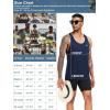 image:imageNELEUS Mens 3 Pack Running Tank Top Dry Fit YBack Athletic Workout Tank Tops6 PackBlack2pcs navy2pcs olive Green2pcs