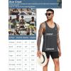 image:imageNELEUS Mens 3 Pack Running Tank Top Dry Fit YBack Athletic Workout Tank Tops6 PackBlack3pcs grey3pcs