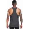 image:imageNELEUS Mens 3 Pack Running Tank Top Dry Fit YBack Athletic Workout Tank Tops6 PackBlack3pcs grey3pcs