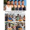 image:imageNELEUS Mens 3 Pack Running Tank Top Dry Fit YBack Athletic Workout Tank Tops6 PackBlack6pcs