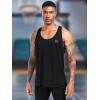 image:imageNELEUS Mens 3 Pack Running Tank Top Dry Fit YBack Athletic Workout Tank Tops6 PackBlack6pcs