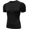 image:imageNELEUS Mens 3 or 4 Pack Workout Athletic Compression Shirts5011 3 Pack Black