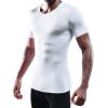 image:imageNELEUS Mens 3 or 4 Pack Workout Athletic Compression Shirts5011 3 Pack Black grey white