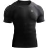 image:imageNELEUS Mens 3 or 4 Pack Workout Athletic Compression Shirts5022 BlackBlackBlack