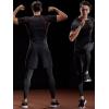 image:imageNELEUS Mens 3 or 4 Pack Workout Athletic Compression Shirts5022 BlackBlackgreyBlackred