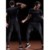 image:imageNELEUS Mens 3 or 4 Pack Workout Athletic Compression Shirts5022 BlackGreyBlue