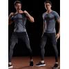 image:imageNELEUS Mens 3 or 4 Pack Workout Athletic Compression Shirts5022 BlackGreyNavy Blue
