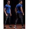 image:imageNELEUS Mens 3 or 4 Pack Workout Athletic Compression Shirts5022 BlackGreyRed