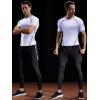 image:imageNELEUS Mens 3 or 4 Pack Workout Athletic Compression Shirts5022 BlackGreyWhite