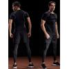 image:imageNELEUS Mens 3 or 4 Pack Workout Athletic Compression Shirts5022 BlackgreyBlackredNavy Blue