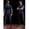 image:imageNELEUS Mens 3 or 4 Pack Workout Athletic Compression Shirts5022 BlackgreyBlackredNavy Blue
