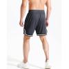 image:imageNELEUS Mens 7 inch Lightweight Workout Running Shorts with Pockets6085 3 Pack blueGreyRed